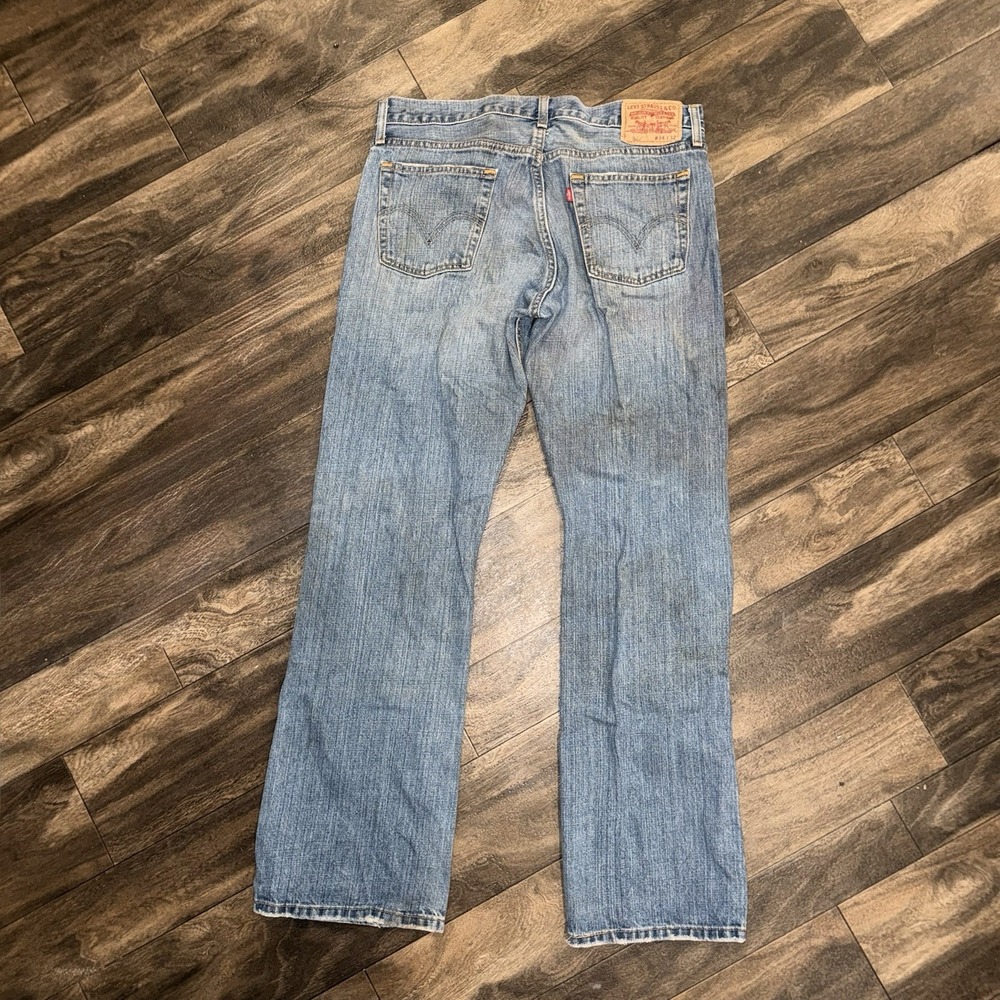 Vintage Levi's 527 Low Bootcut Medium Wash Denim Jeans Men's 34x32 Straight Fit